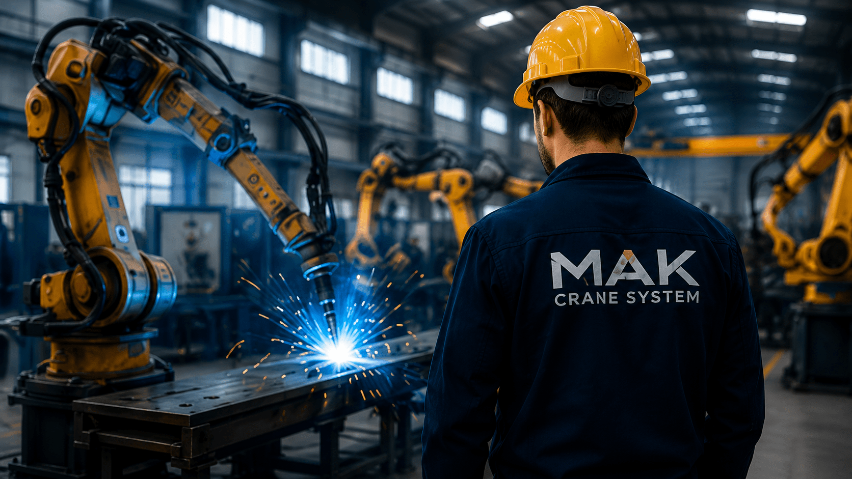 MAK Crane üretim gücü